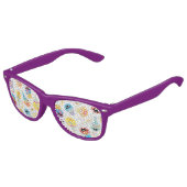 Sesame Street Pals Confetti Birthday Kids Sunglass Kinder Zonnebril (Gekanteld)