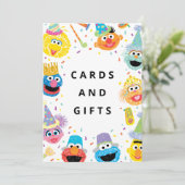 Sesame Street Pals Confetti | Kaarten & Cadeaus (Staand voorkant)