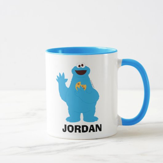 Sesame Street | Personalized Cookie Monster Mok (Rechts)