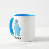 Sesame Street | Personalized Cookie Monster Mok (Voorkant links)