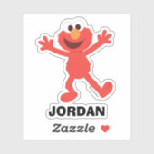 Sesame Street | Personalized Elmo Sticker (Vel)