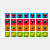 Sesame Street Persoonlijke Kinderlabels Labels (Vel)