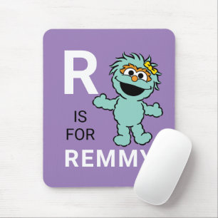 Sesame Street   R is voor Rosita   Voeg je naam to Muismat