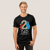 Sesame Street Rainbow 2e verjaardag | Pap Tri-Blend Shirt (Voorkant volledig)