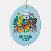 Sesame Street | Rainbow Wave Keramisch Ornament (Rechts)