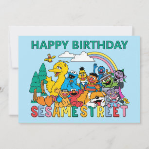 Sesame Street   Regenbooggolf Kaart