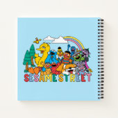 Sesame Street | Regenbooggolf Notitieboek (Achterkant)