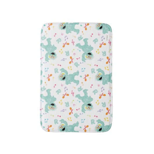 Sesame Street | Rosita Music Scribble Pattern Badmat (Voorkant Verticaal)