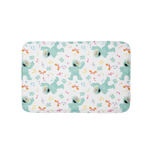 Sesame Street | Rosita Music Scribble Pattern Badmat (Voorkant)
