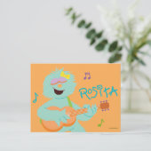 Sesame Street | Rosita Playing Guitar Briefkaart (Staand voorkant)