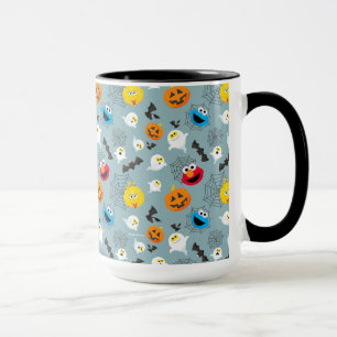 Sesame Street Schattig Halloween Patroon Mok