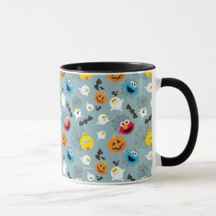 Sesame Street Schattig Halloween Patroon Mok