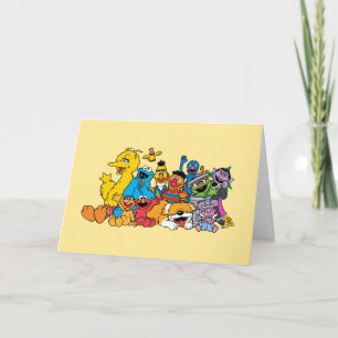 Sesame Street Sesame Pals Gefeliciteerd Kaart