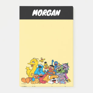 Sesame Street Sesame Pals-groep Naam toevoegen Post-it® Notes