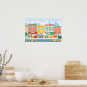 Sesame Street | Sesame Street Scène Poster (Keuken)