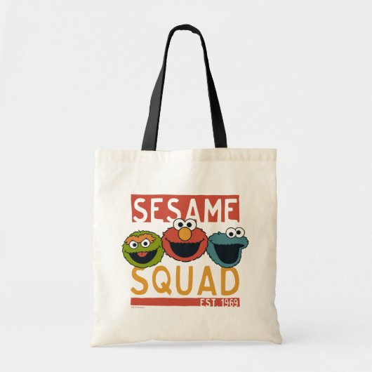 Sesame Street - Sesamestrijd Tote Bag (Voorkant)