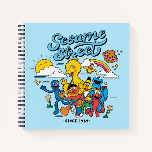 Sesame Street | Sinds 1969 Notitieboek (Voorkant)
