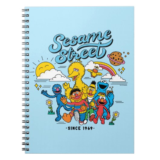 Sesame Street | Sinds 1969 Notitieboek (Voorkant)