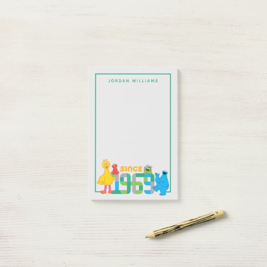 Sesame Street | sinds 1969 Post-it® Notes (Op bureau)