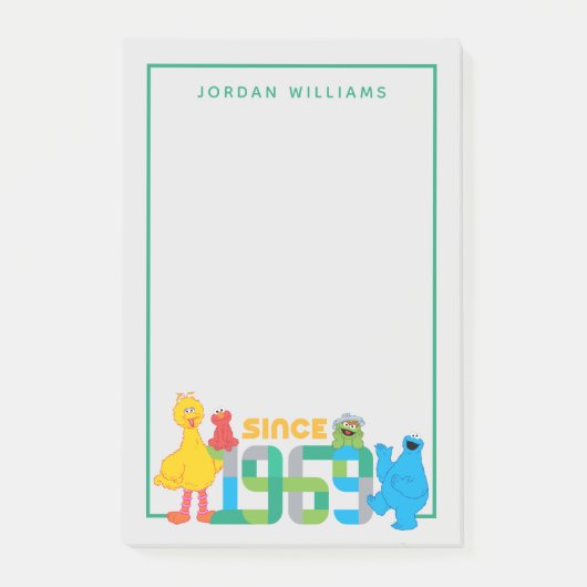 Sesame Street | sinds 1969 Post-it® Notes (Voorkant)