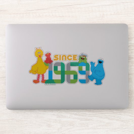 Sesame Street | Sinds 1969 Sticker (Computer)