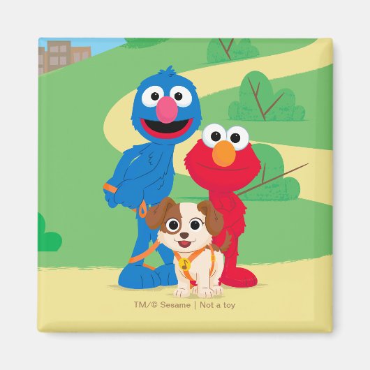 Sesame Street | Tango met Grover & Elmo Magneet (Voorkant)