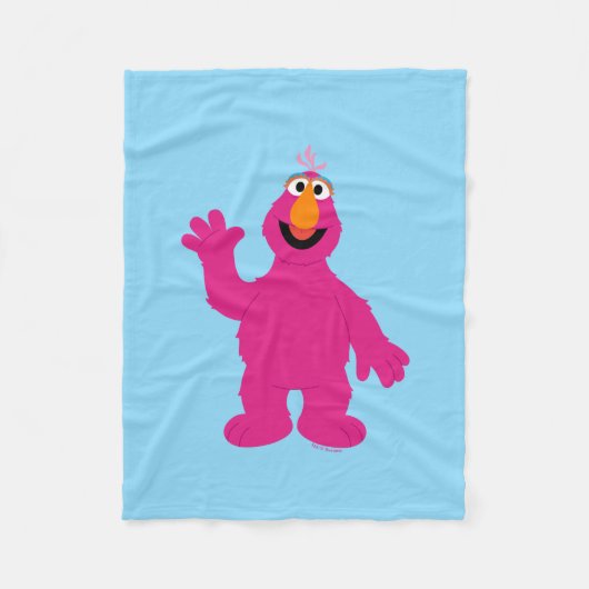 Sesame Street Telly Monster Fleece Deken (Voorkant)