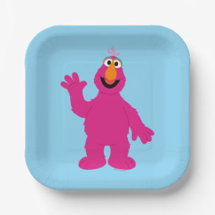 Sesame Street Telly Monster Papieren Bordje