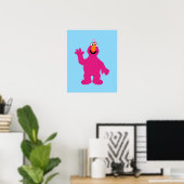 Sesame Street Telly Monster Poster (Thuiskantoor)