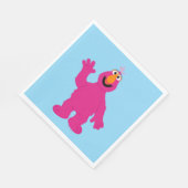Sesame Street Telly Monster Servet (Hoek)