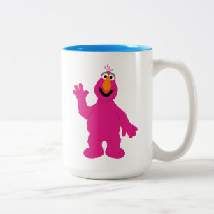 Sesame Street Telly Monster Tweekleurige Koffiemok