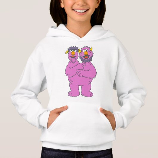 Sesame Street Tweekoppig Monster (Voorkant)