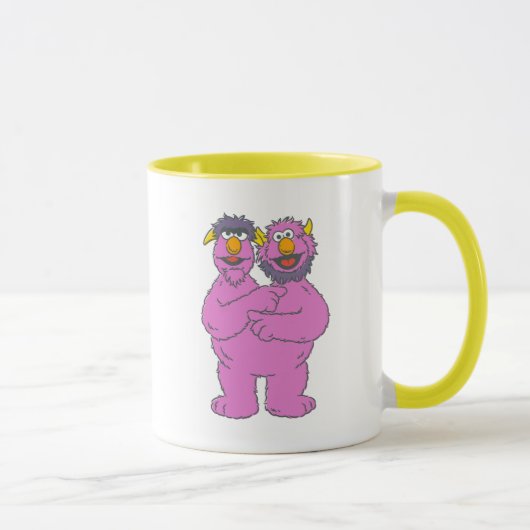 Sesame Street Tweekoppig Monster Mok (Rechts)