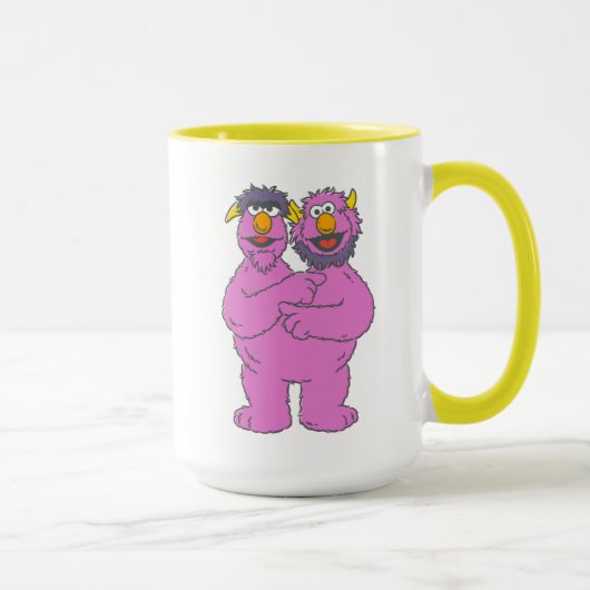 Sesame Street Tweekoppig Monster Mok (Rechts)