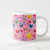 Sesame Street Valentijn Hearts Pattern Grote Koffiekop (Rechts)