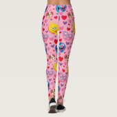 Sesame Street Valentijn Hearts Pattern Leggings (Achterkant)