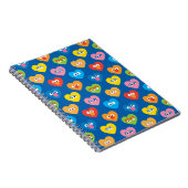 Sesame Street Valentijnshartjes Patroon Notitieboek (Rechterzijde)