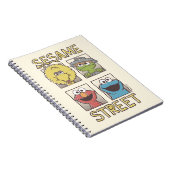 Sesame Street Vintage Character Comic Notitieboek (Rechterzijde)