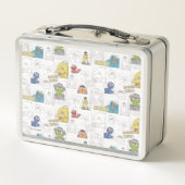 Sesame Street Vintage Comic Patroon (Achterkant)