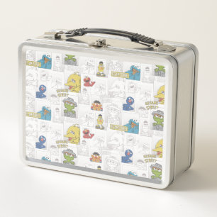 Sesame Street Vintage Comic Patroon