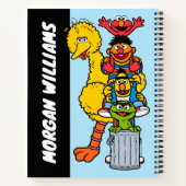 Sesame Street | Voeg je naam toe Notitieboek (Achterkant)