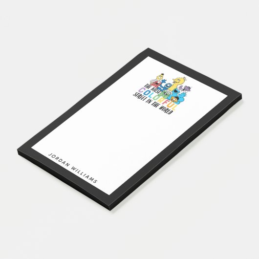 Sesame Street | Voeg je naam toe Post-it® Notes (Schuin)