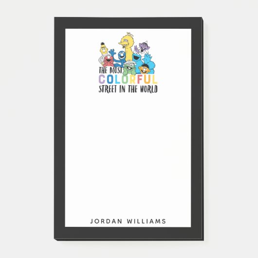 Sesame Street | Voeg je naam toe Post-it® Notes (Voorkant)