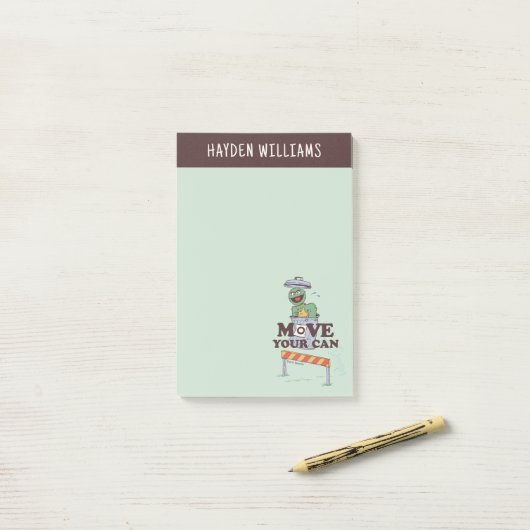 Sesame Street | Voeg je naam toe Post-it® Notes (Op bureau)