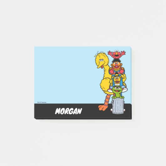 Sesame Street | Voeg je naam toe Post-it® Notes (Voorkant)