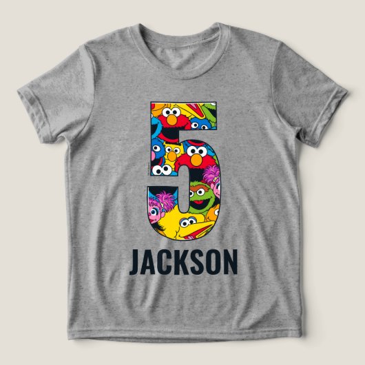 Sesame Street - Voorbeeld T-shirt (Design voorkant)