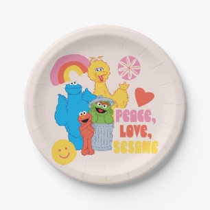 Sesame Street   Vrede, Liefde, Sesam Papieren Bordje