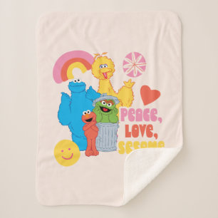 Sesame Street Vrede, Liefde, Sesam Sherpa Deken
