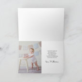 Sesame Street Vrienden Ballonnen Verjaardag Bedankkaart (Binnen)