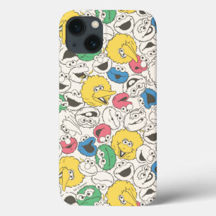 Sesame Street-vrienden   Big Head Core-patroon Case-Mate iPhone Case